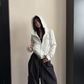 Color-Contrast Stitch Short Jacket YLS1045