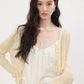 V-neck summer knit cardigan CHS0004