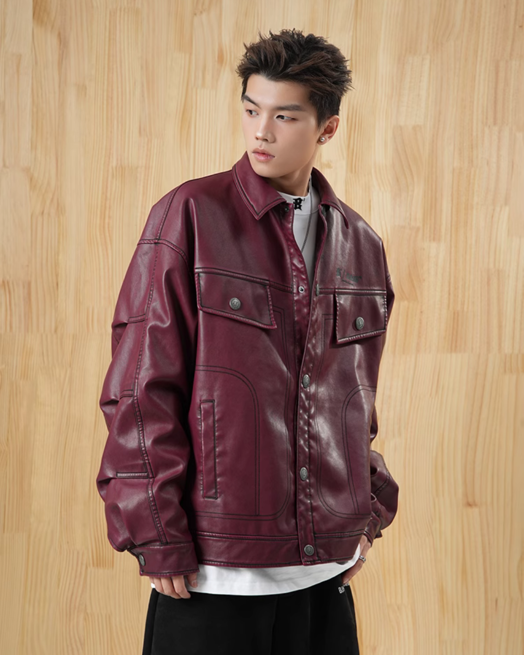 Maillard Leather Jacket BJH0004