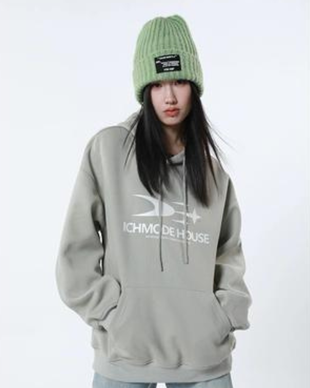 Front Logo Sweat Hoodie ICM0003