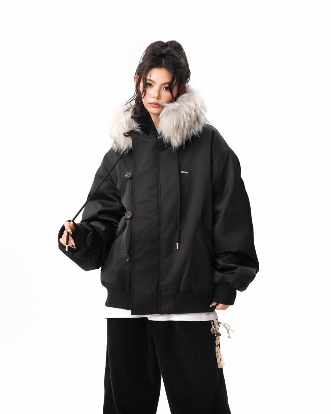 Fur Collar Cotton Jacket BWA0003