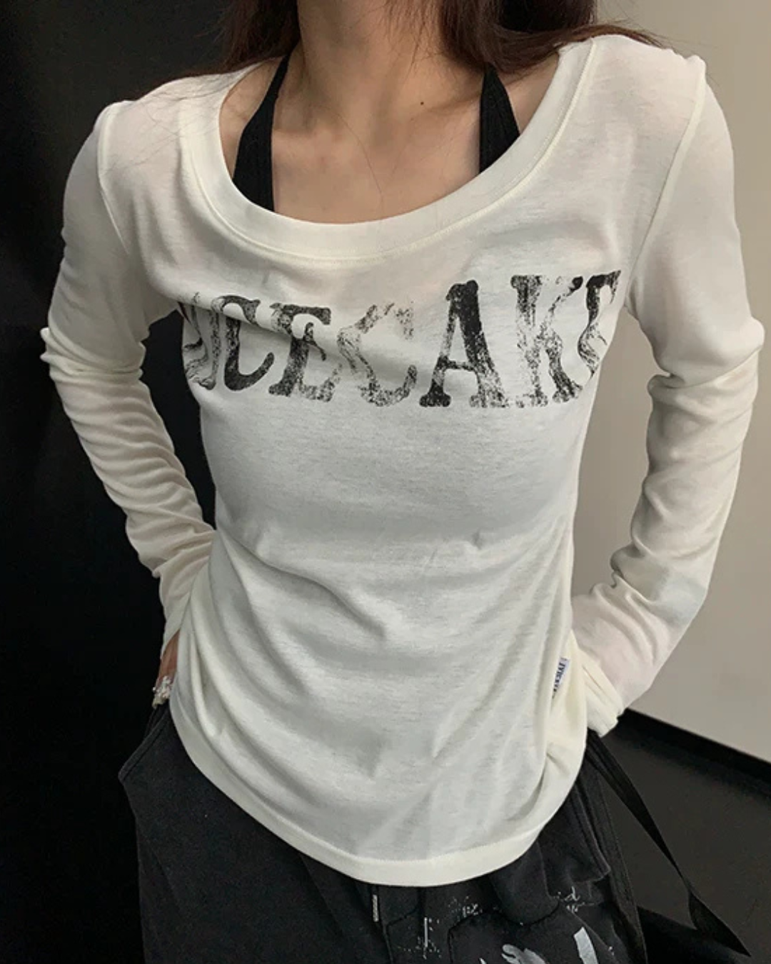 Slim Fit Round Neck Long Sleeve YLS1027