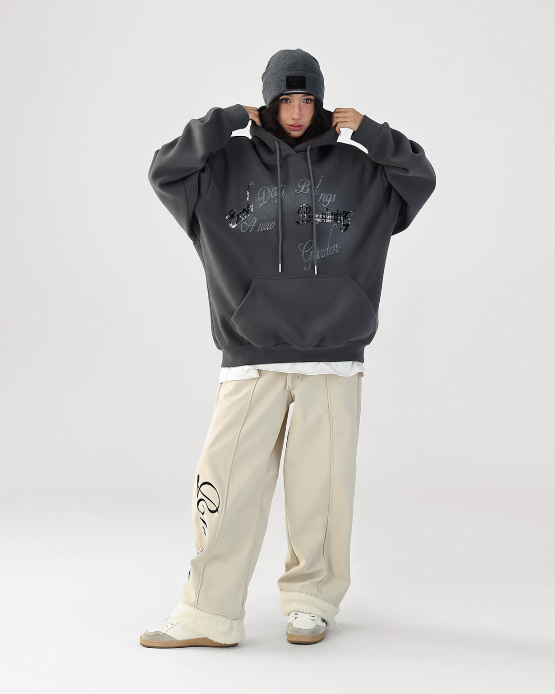 Vintage Logo Sweatshirt Hoodie ACS0345