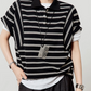 Border Pattern Polo Shirt LLA0474