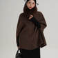 Fur Muffler Cape Coat SRS0402