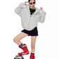 Pearl Design Zip Hoodie ICM0092