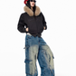 Fur Hood Zip Hoodie ICM0093