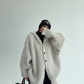 Oversized Hooded Knit Cardigan YLS1059