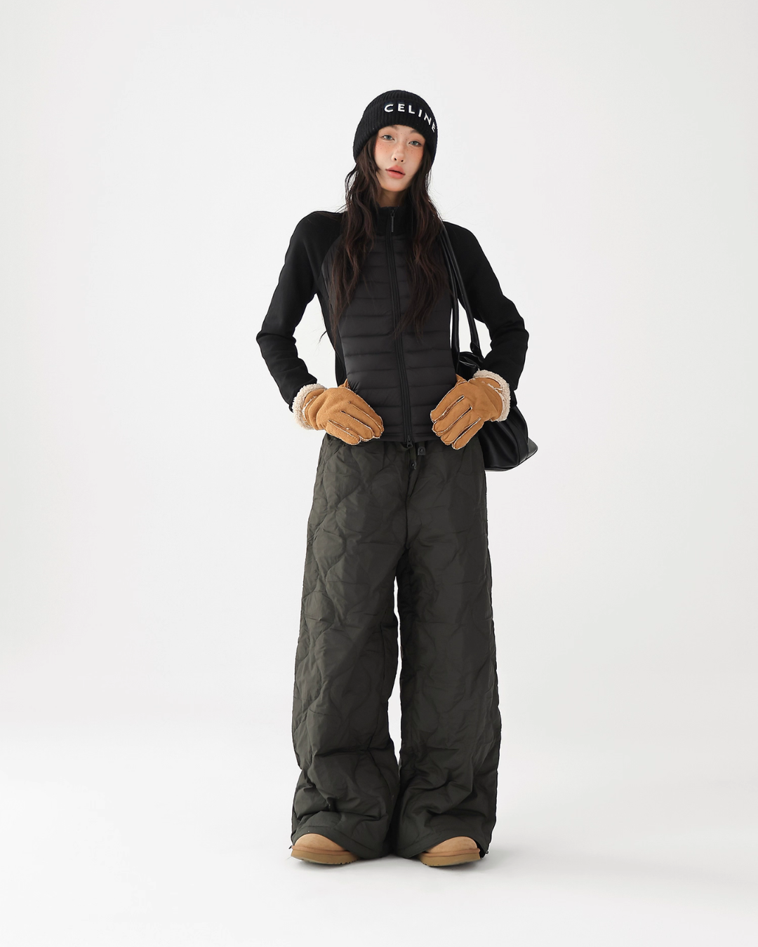 Quilted Loose Casual Pants ACS0341