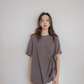 Back Button Casual T-Shirt VNS0015