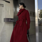 Ribbon Belt Classic Long Coat VCY0049