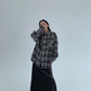 Oversized Check Shirt YLS0900