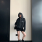 Side Line Double Zip Big Hoodie YLS1053