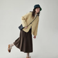 Wave Quilting Collarless Jacket AMU0045