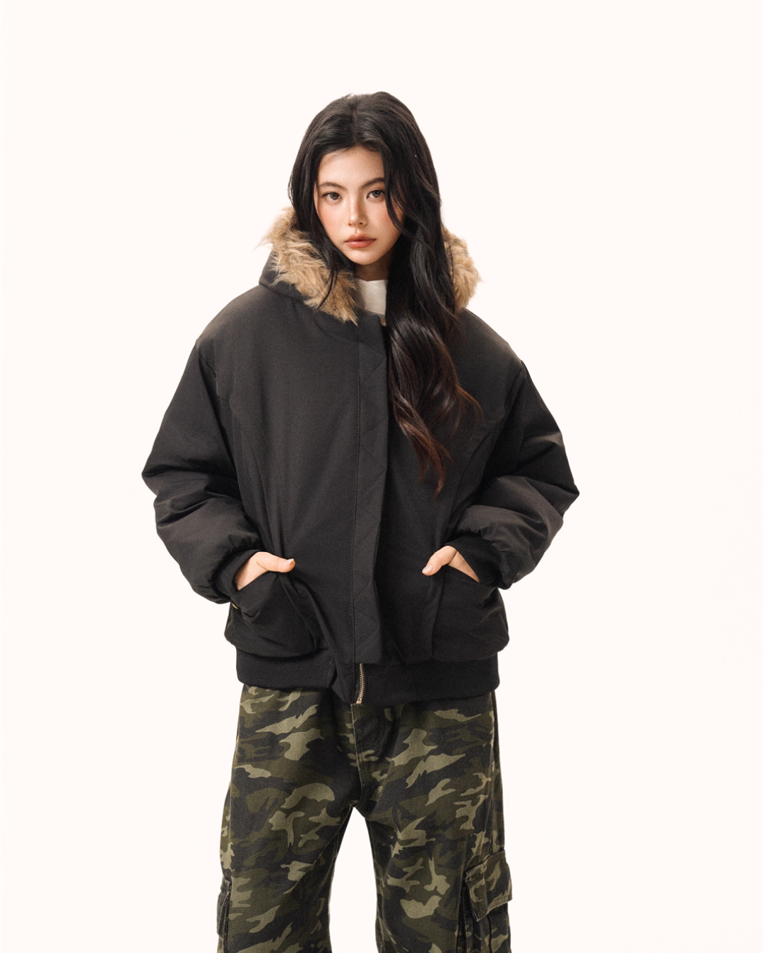 Reversible Fur Jacket BWA0005
