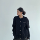 Round Neck Cable Knit Cardigan YLS0978