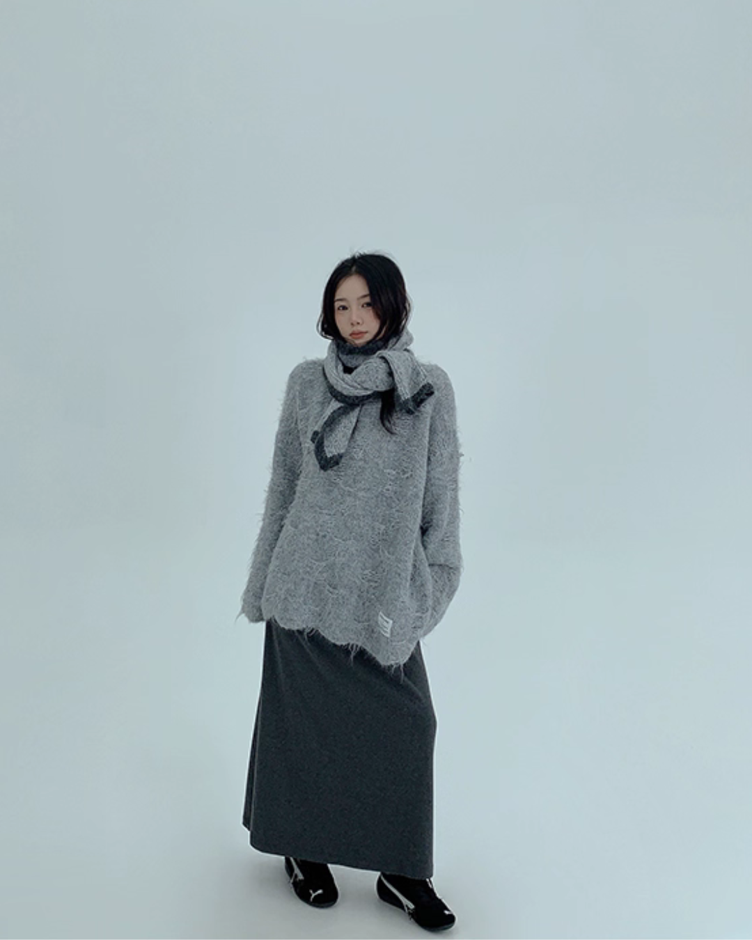 Mohair Touch Knit Top YLS0969