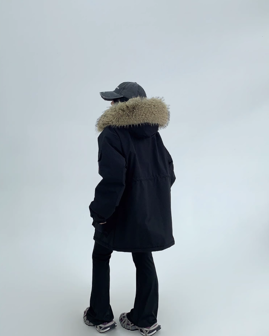 Fur Hood Mod Coat YLS0691