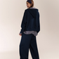 Fake Two Piece Hood Jacket / Sweat Pants ASG0001