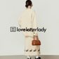 Cherry Design Knit Cardigan / Long Skirt LLA0399