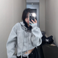 Vintage Short Hood Sweatshirt YLS0915