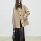 Patchwork Mid-Length Trench Coat TEO0008