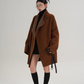 Mid Length Wool Coat  SRS0373
