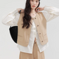 No Collar Balloon Sleeve Top / Vest / Pants CHS0002