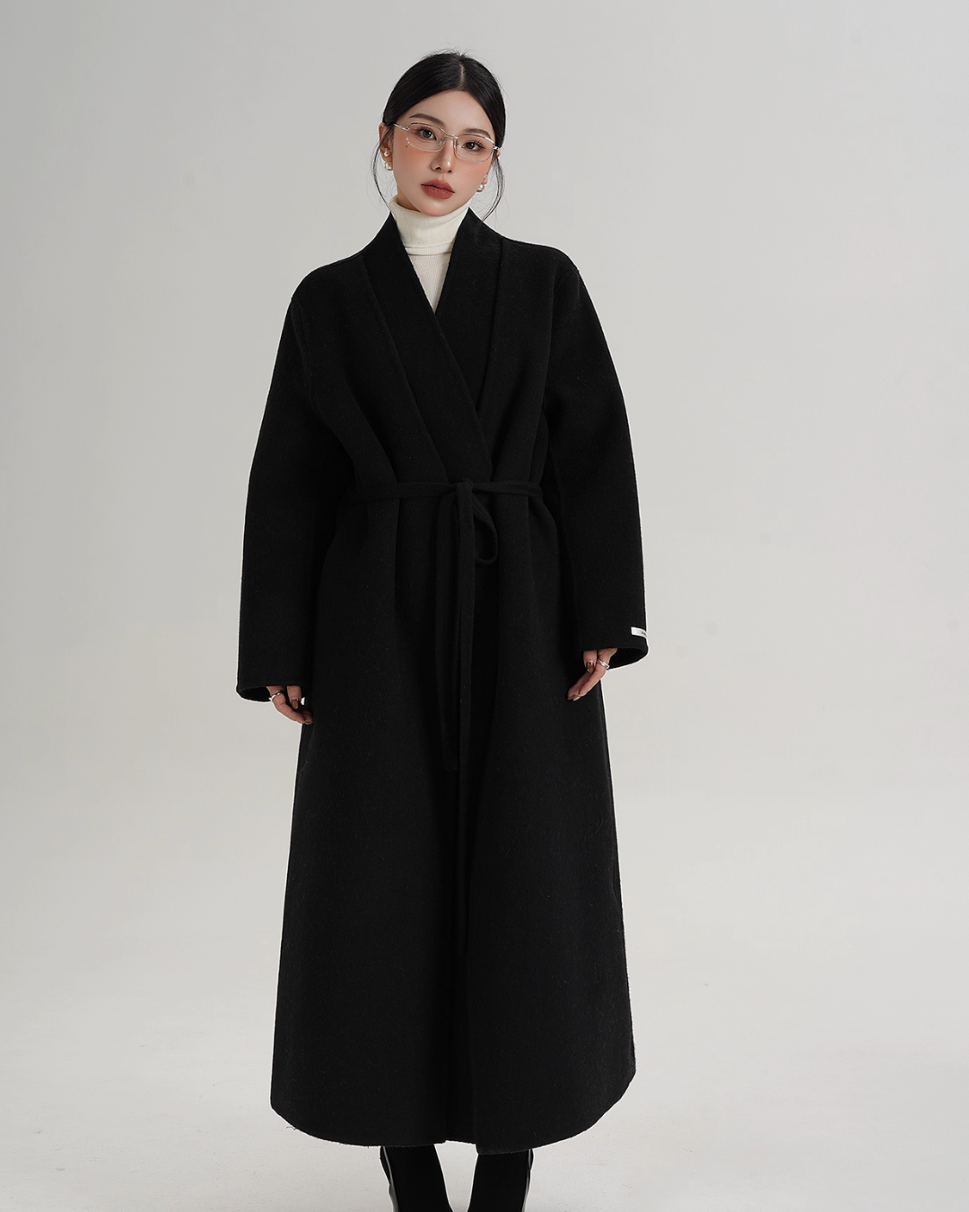 Elegant Wool Long Coat SRS0385