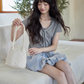 French Sleeve Knit Top SMS0027