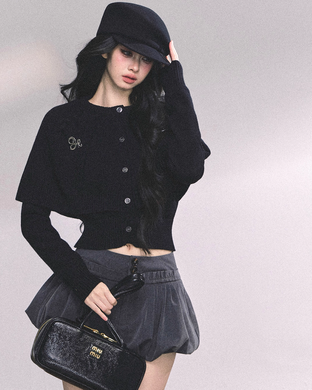Cape Long Sleeve Knit LAS0047