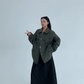 Leather Collar Military Jacket YLS0914
