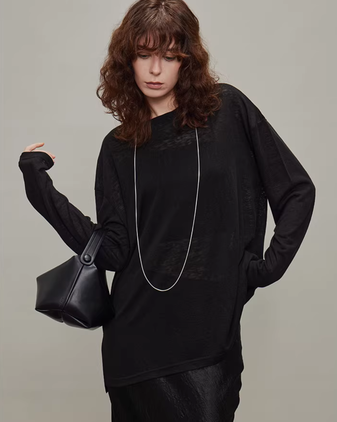 Oversized Batwing Sleeve T-Shirt TEO0002