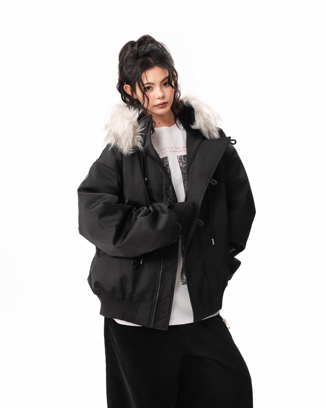 Fur Collar Cotton Jacket BWA0003