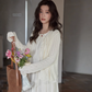 Asymmetrical Tiered Dress / Summer Knit Cardigan SMS0001