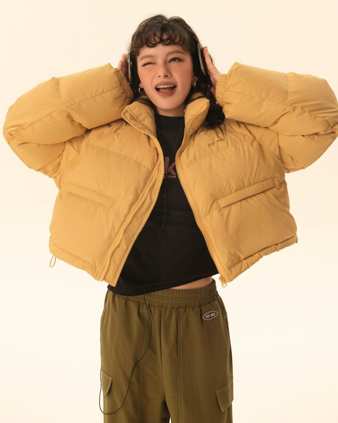 Basic Short Length Down Jacket EZK0039