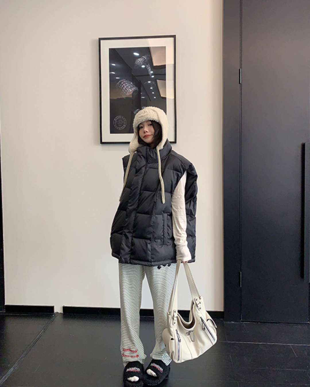 Stand Collar Down Vest YLS1006