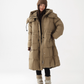 Stand Collar Down Long Coat ACS0331