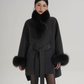 Fur Collar Cape Coat SRS0400