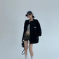 Round Neck Loose Cardigan YLS0891