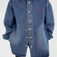 Washed Loose Denim Shirt YLS0743