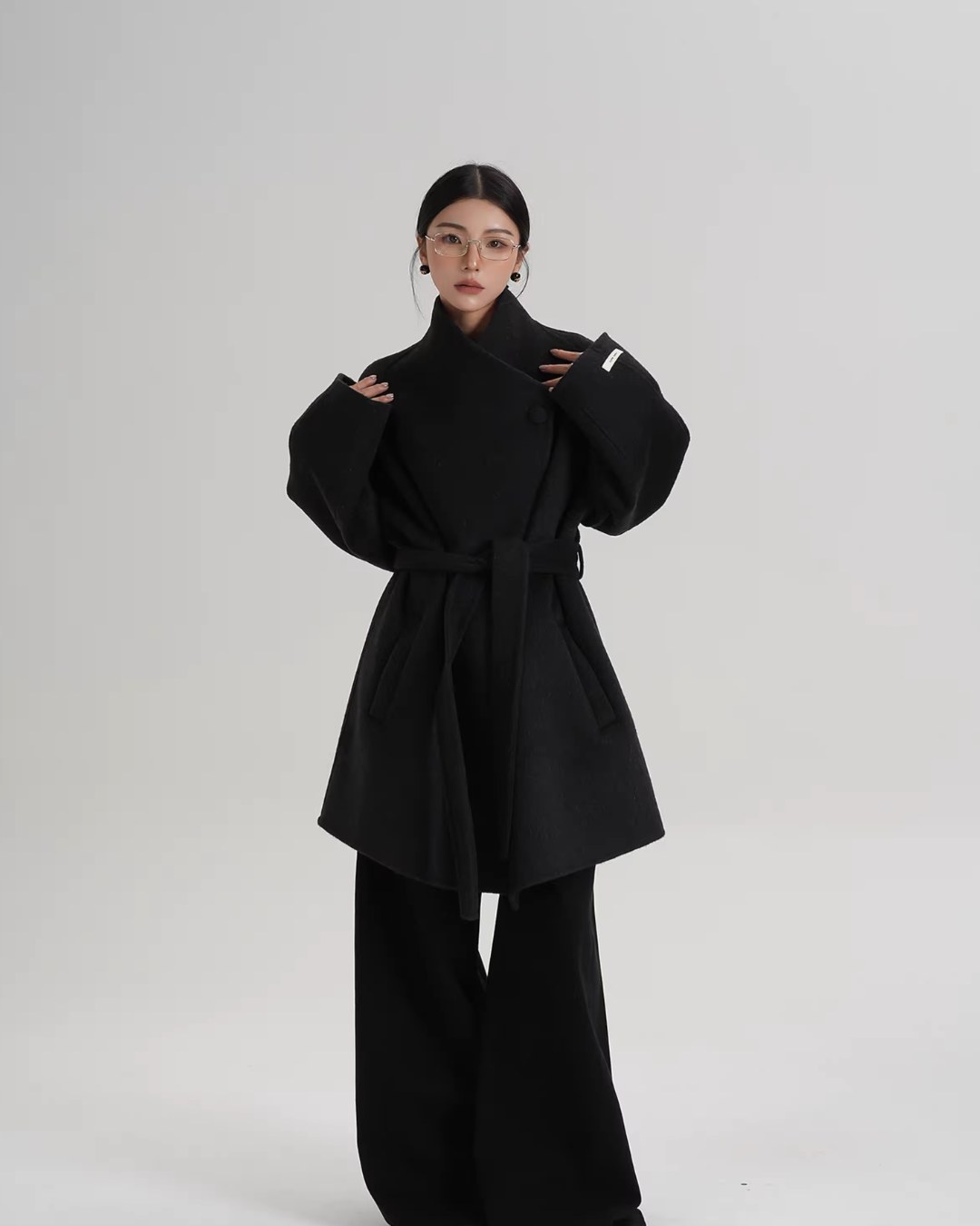 Collar Wool Coat SRS0352