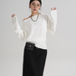 Off-Shoulder Loose Mini Top SRS0357