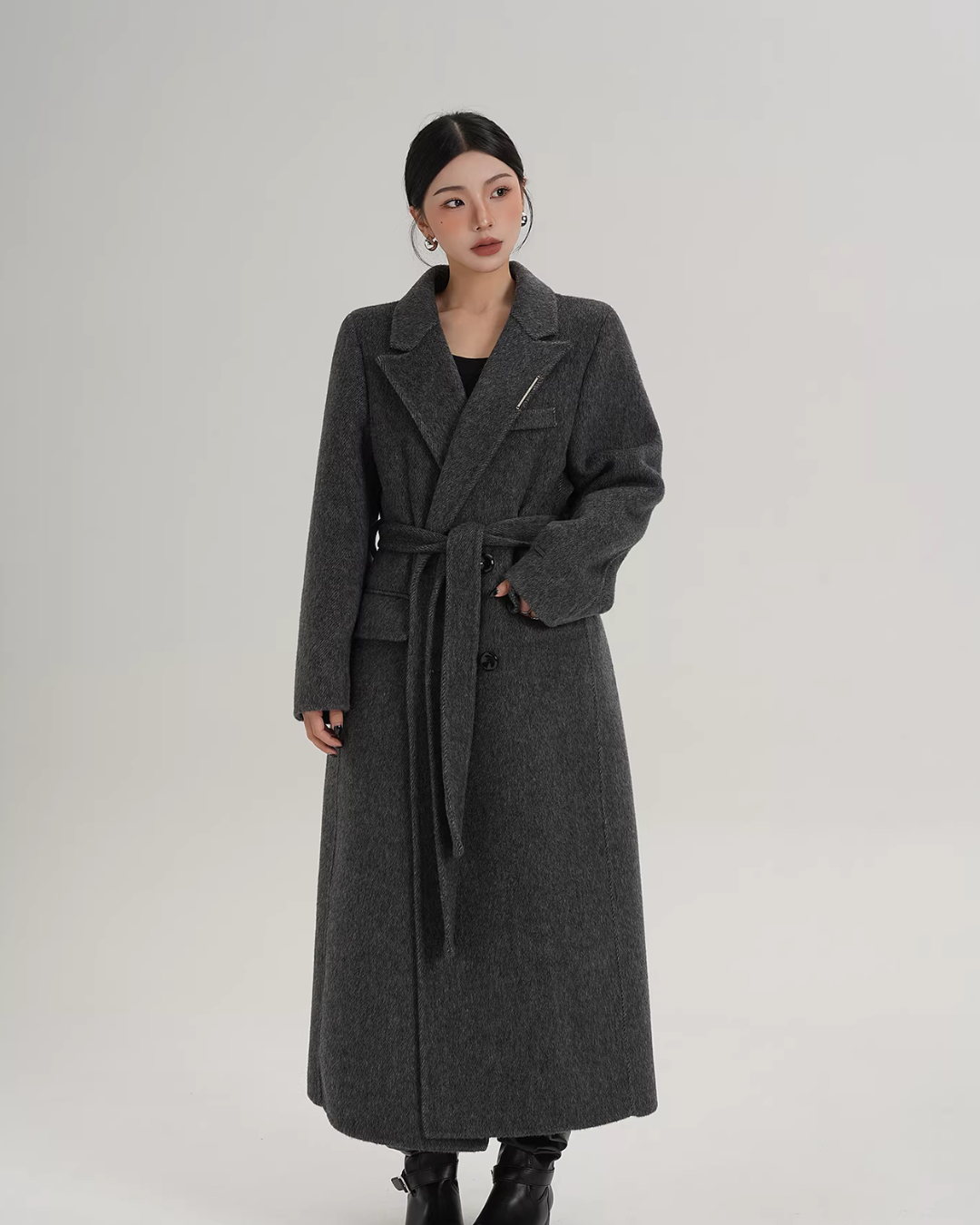 Mode Wool Long Coat SRS0404