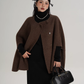 Fur Muffler Cape Coat SRS0402