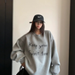 Letter Graphic Sweatshirt YLS1042
