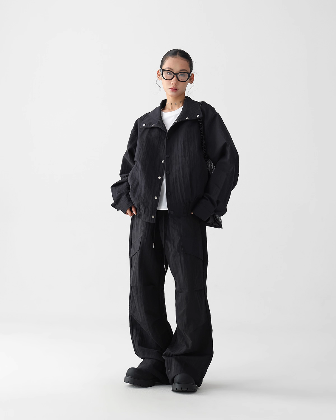 Nylon Casual Jacket / Nylon Wide Pants  ACS0270
