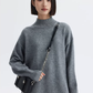 Mock Neck Knit Dress SHN0016