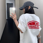 Print Short Sleeve Retro T-Shirt YLS0842