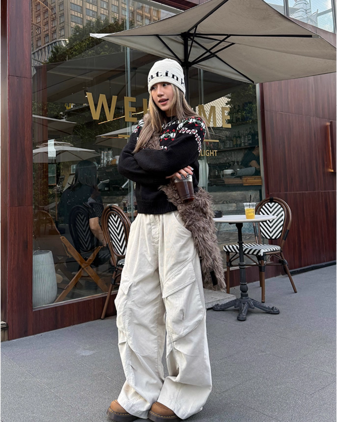 Nordic Knit Long Sleeve Top CYE0012